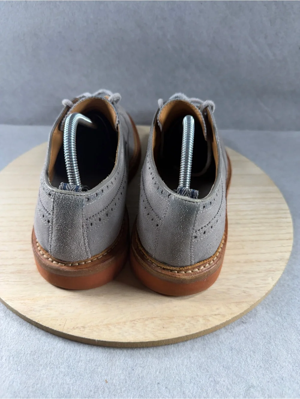 Cole Haan x Todd Snyder Suede Wingtip Shoes C14253 Men's Size 10.5 M